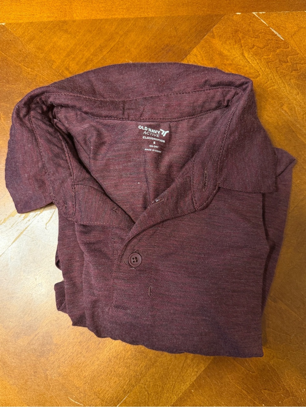 Old Navy Men’s Burgundy Polo Shirt size small
